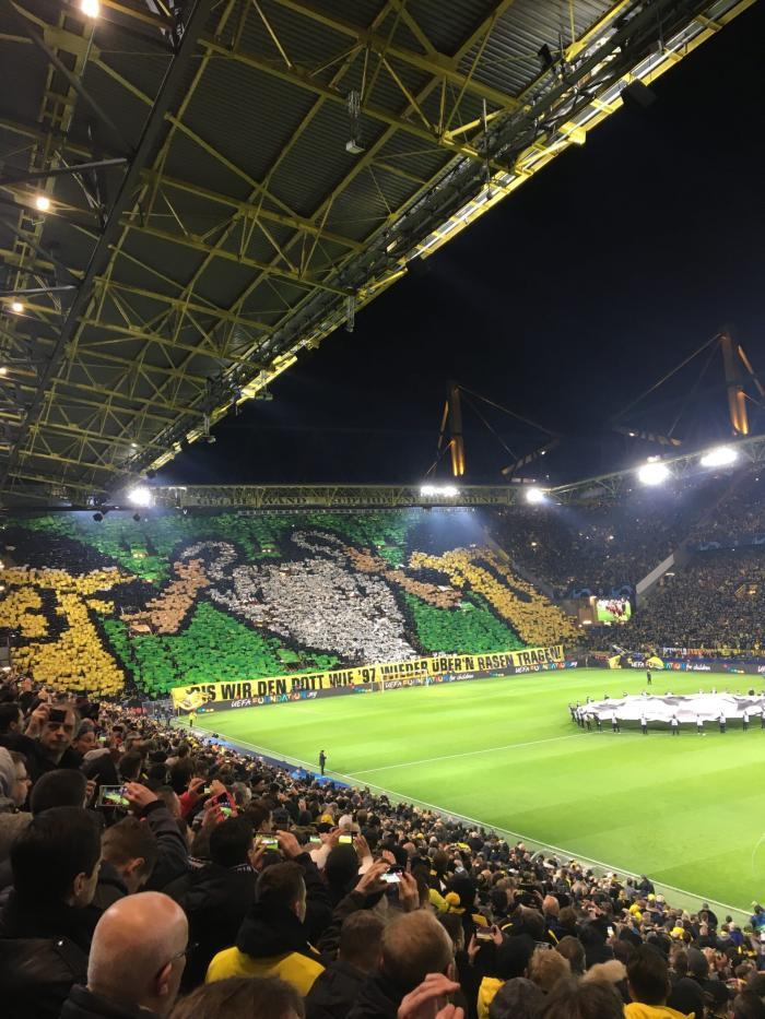 Fodboldrejser til Dortmund: Champions League 1997 tifo