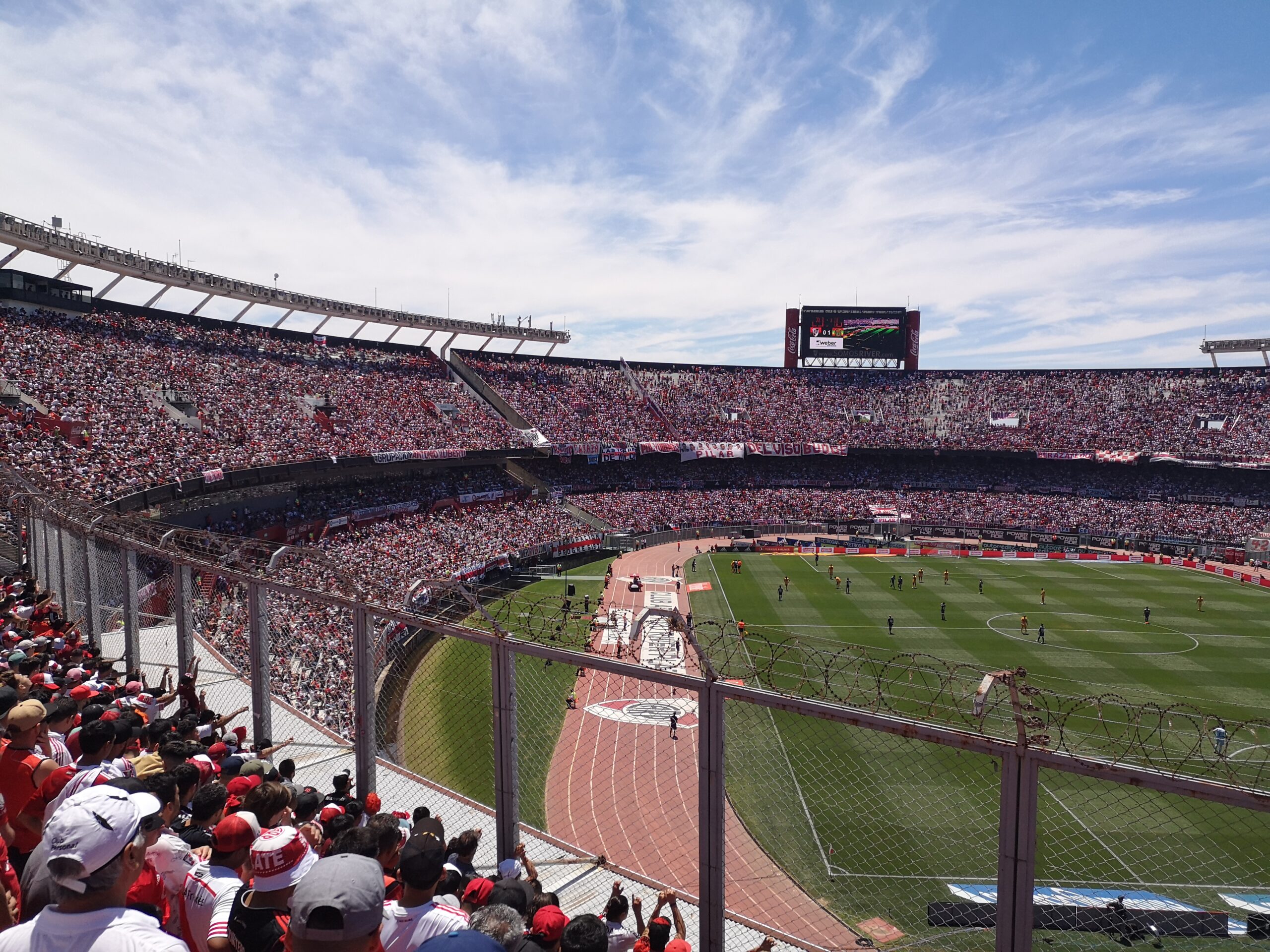Fodboldrejser til Argentina - River Plate stadion Estadio Monumental