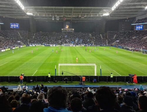 Regnvejr og fodbold i Porto