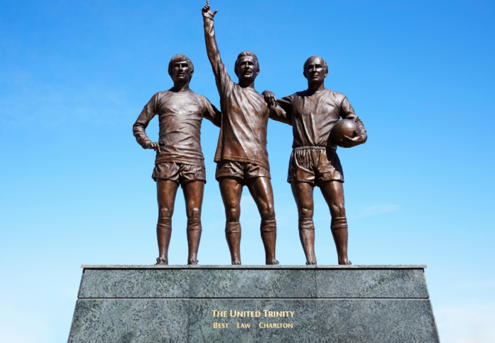 Se The United Trinity på en af vores fodboldrejser til Manchester United